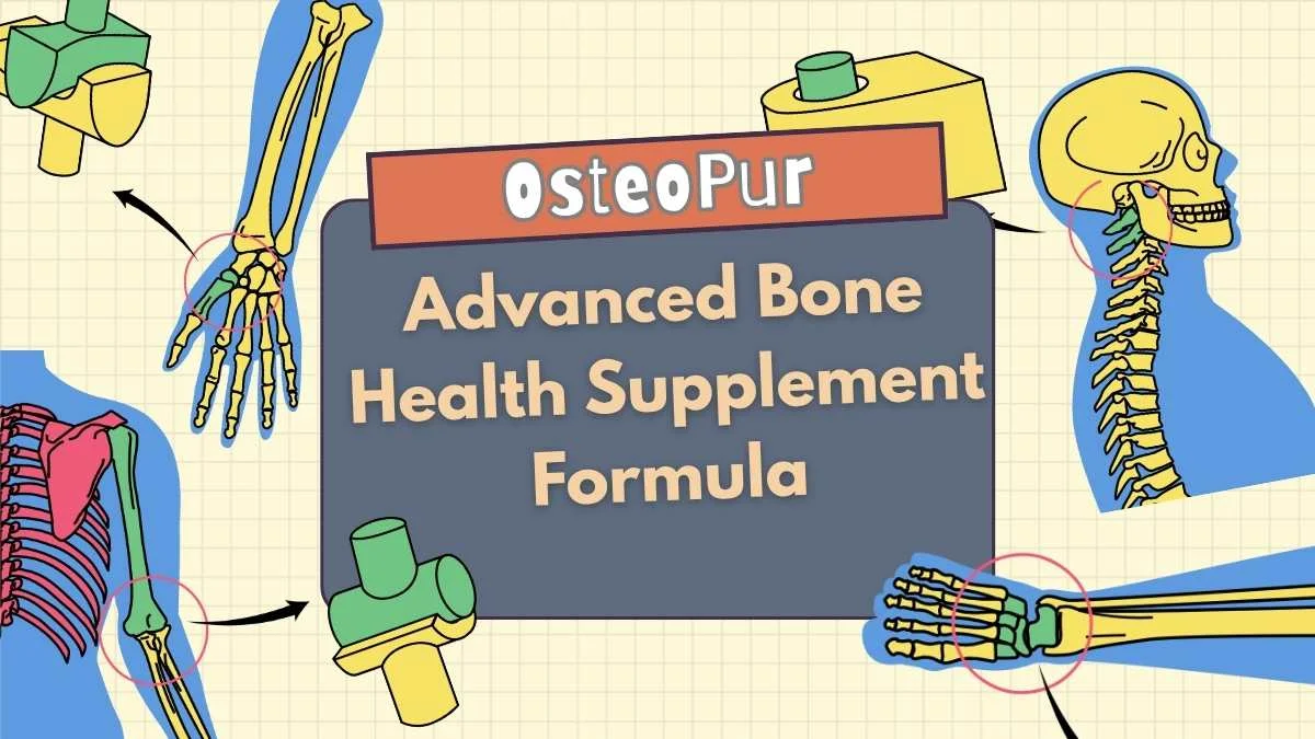 Osteopur capsule next to foods rich in calcium and vitamin K2